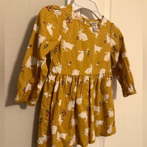 Toddler Girls Dress - Bunnies - 24 Months